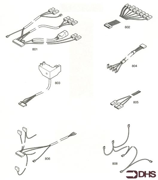 Exploded Diagram for WIRING HARNESS