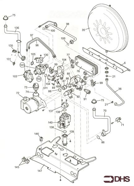 Exploded Diagram for HYDRAULICS