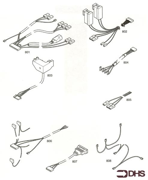 Exploded Diagram for WIRING HARNESS