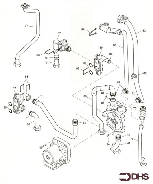 Exploded Diagram for PIPEWORK