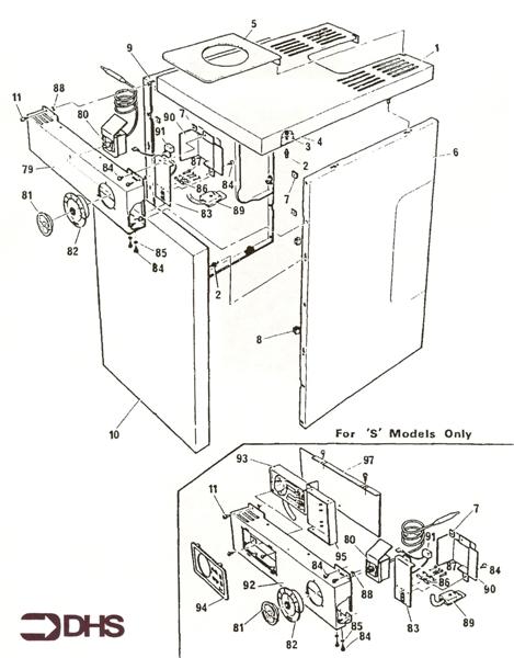 Exploded Diagram for OUTER CASE ASSY