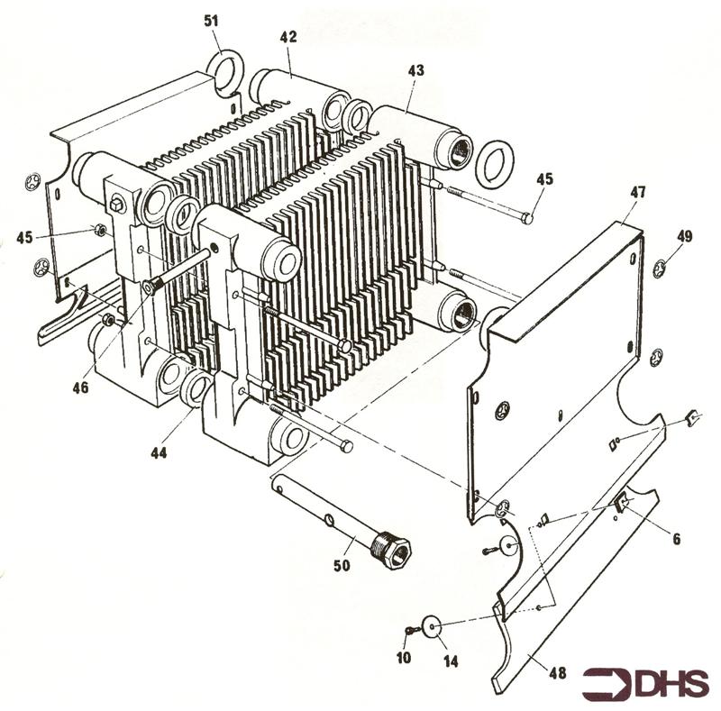 Exploded Diagram for BOILER ASSY