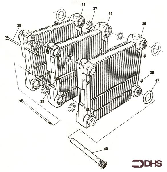 Exploded Diagram for BOILER ASSY