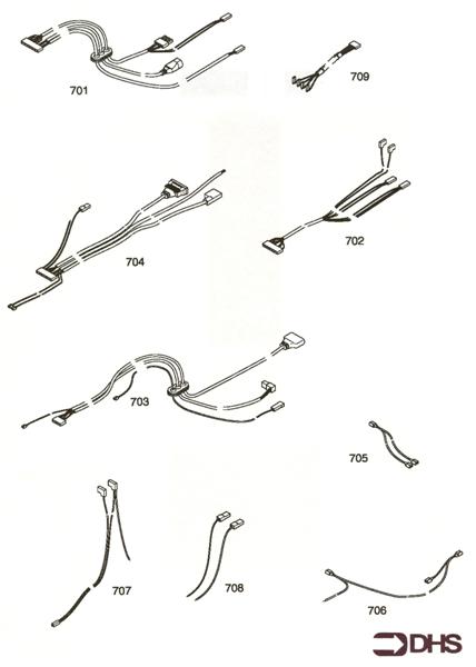 Exploded Diagram for WIRING HARNESS