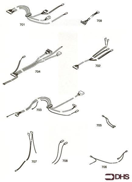 Exploded Diagram for WIRING HARNESS