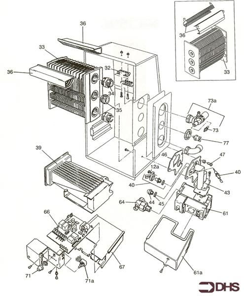 Exploded Diagram for CONTROLS