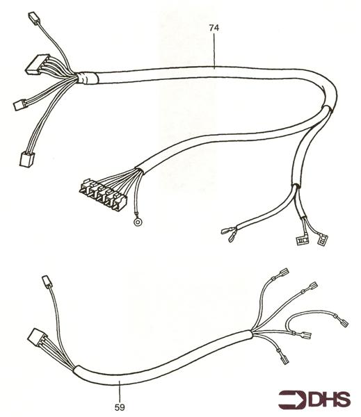 Exploded Diagram for WIRING HARNESS