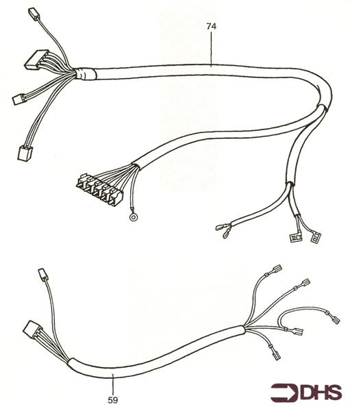 Exploded Diagram for WIRING HARNESS