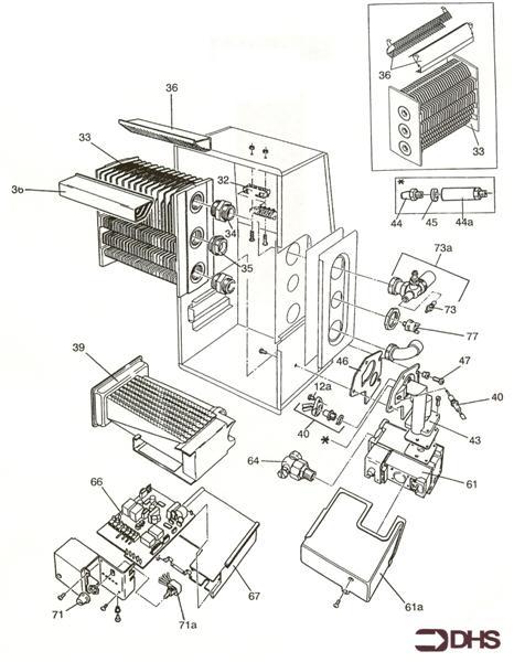 Exploded Diagram for CONTROLS