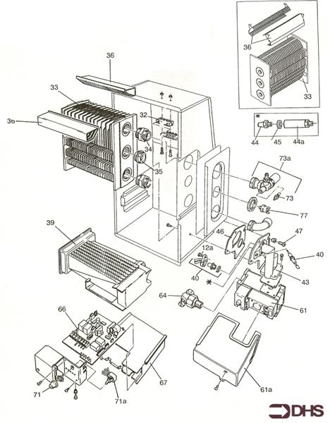 Exploded Diagram for CONTROLS