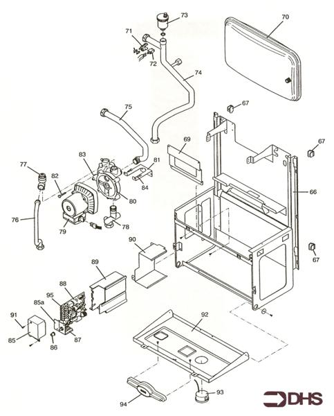 Exploded Diagram for CONTROLS & HYDRAULICS