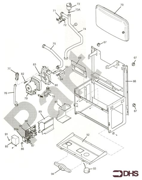 Exploded Diagram for CONTROLS & HYDRAULICS
