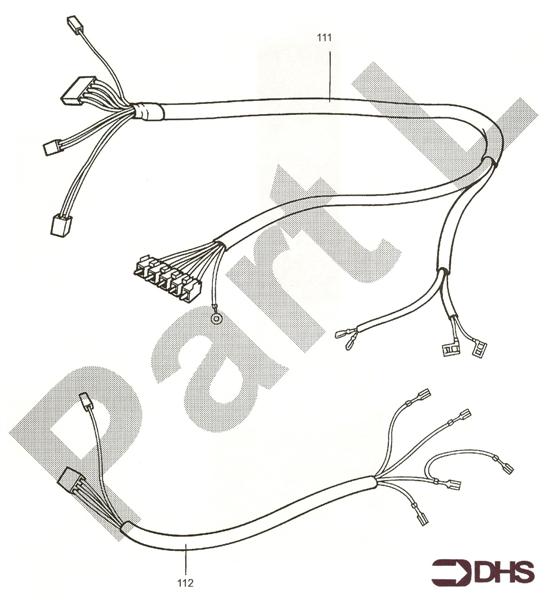 Exploded Diagram for WIRING HARNESS