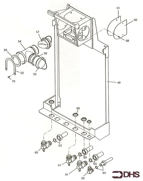 Exploded Diagram for MOUNTING BRACKET