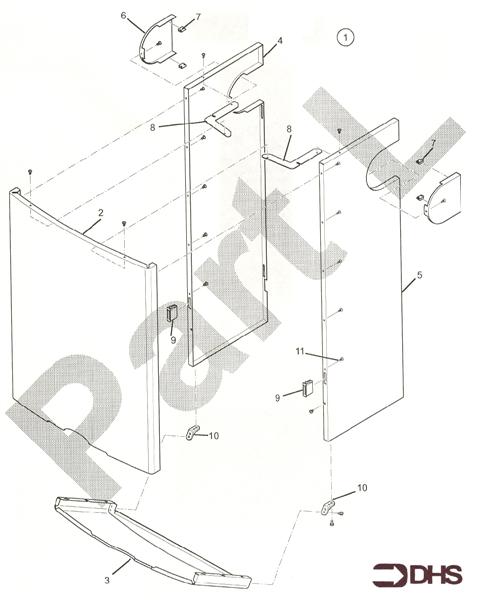 Exploded Diagram for OUTER CASE ASSY
