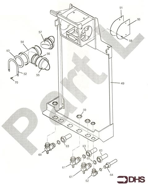 Exploded Diagram for MOUNTING BRACKET