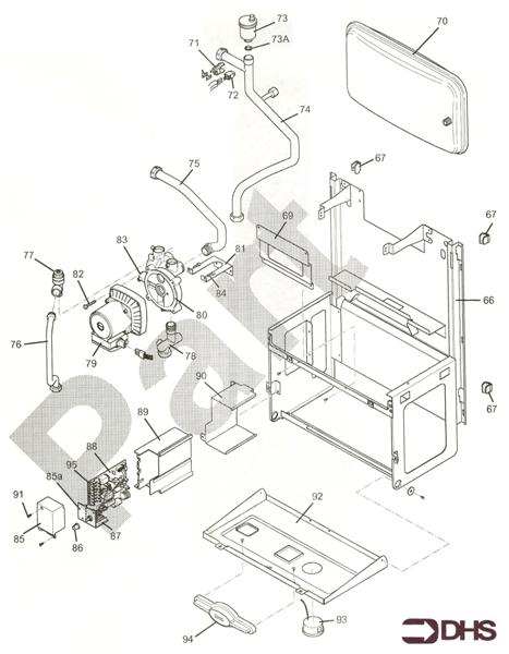 Exploded Diagram for CONTROLS & HYDRAULICS