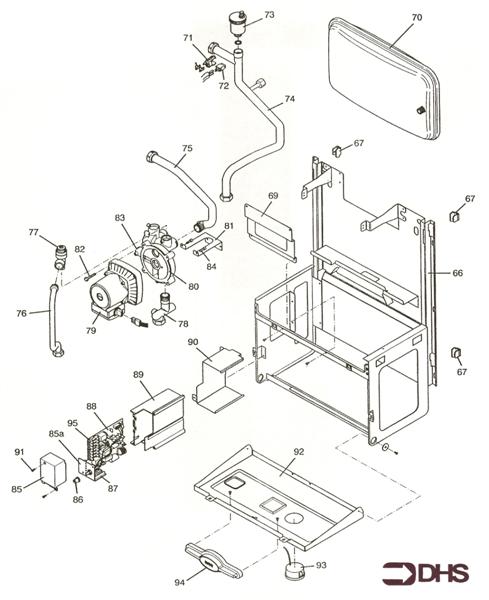 Exploded Diagram for CONTROLS & HYDRAULICS