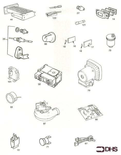 SHORT PARTS LIST logo