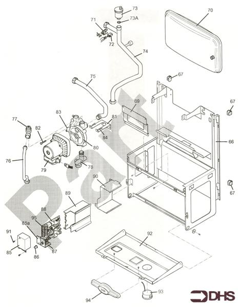 Exploded Diagram for CONTROLS & HYDRAULICS