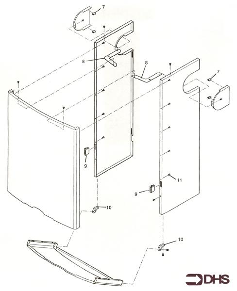 Exploded Diagram for OUTER CASE ASSY