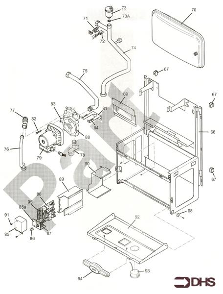 Exploded Diagram for CONTROLS & HYDRAULICS