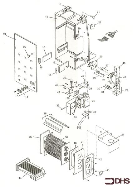 Exploded Diagram for BOX COMBUSTION