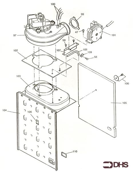 Exploded Diagram for FAN ASSY
