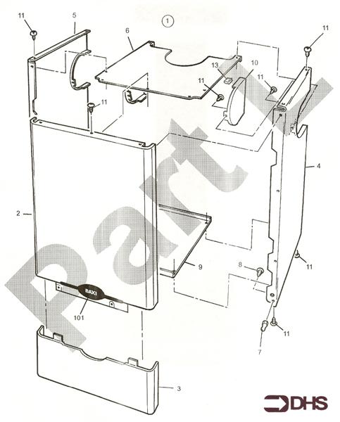 OUTER CASE ASSY logo