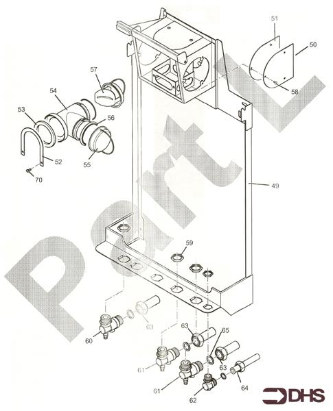 Exploded Diagram for MOUNTING BRACKET