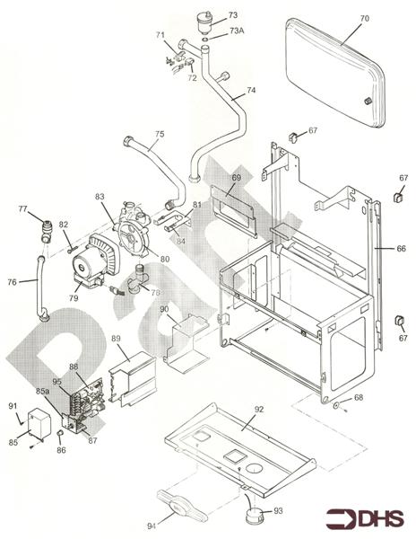 Exploded Diagram for CONTROLS & HYDRAULICS