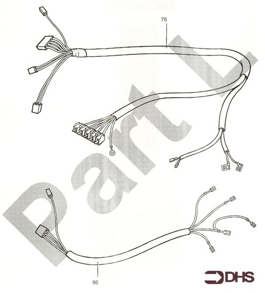 Exploded Diagram for WIRING HARNESS