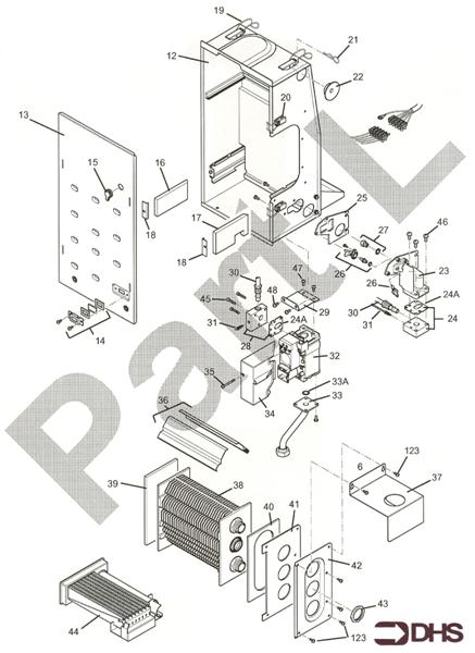 Exploded Diagram for BOX COMBUSTION