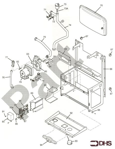 Exploded Diagram for CONTROLS & HYDRAULICS