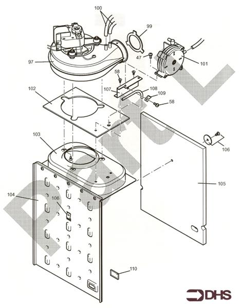 Exploded Diagram for FAN ASSY