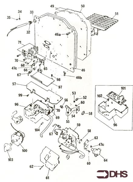Exploded Diagram for CONTROLS
