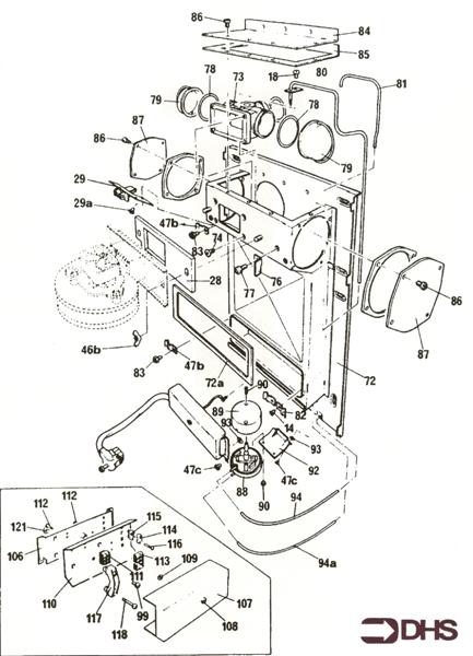 Exploded Diagram for INNER CASING