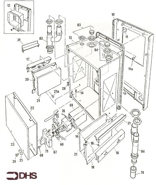Exploded Diagram for BOX COMBUSTION