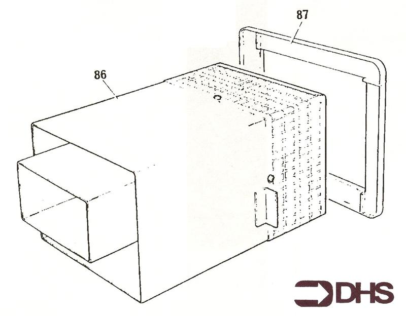 Exploded Diagram for FLUE ASSY