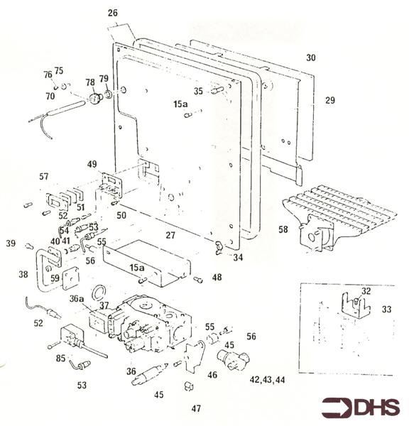 Exploded Diagram for CONTROLS