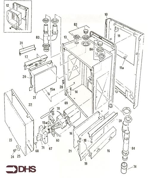Exploded Diagram for INNER CASING