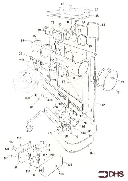 Exploded Diagram for INNER CASING