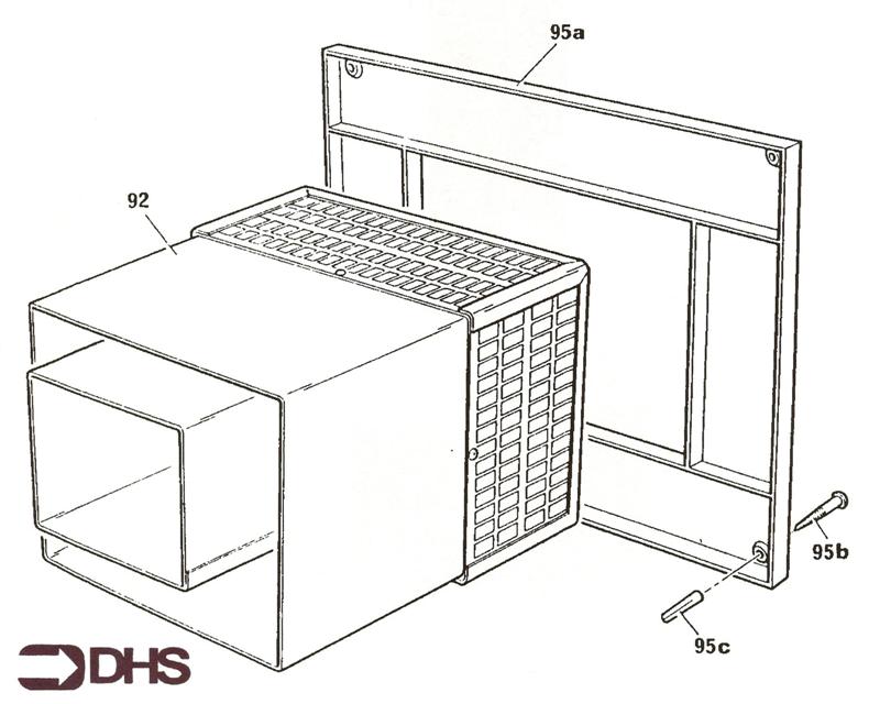 Exploded Diagram for FLUE