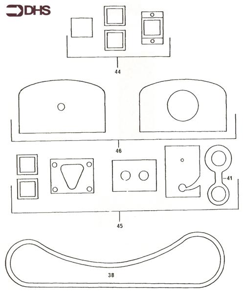 Exploded Diagram for GASKETS