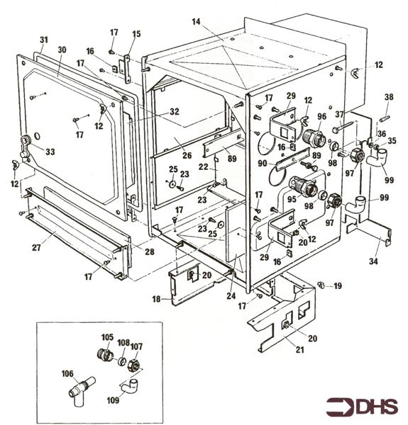 Exploded Diagram for BOX COMBUSTION