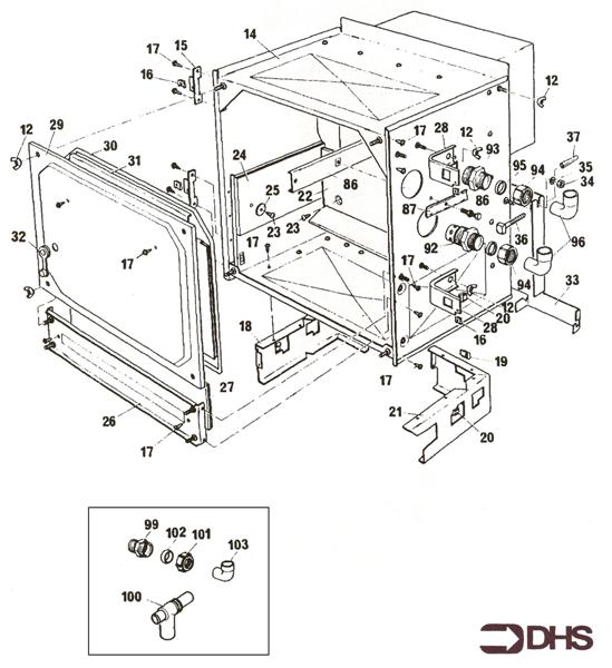 Exploded Diagram for BOX COMBUSTION
