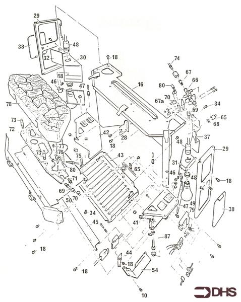 Exploded Diagram for CONTROLS ASSY
