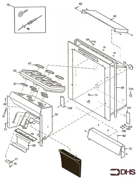 Exploded Diagram for BOX COMBUSTION