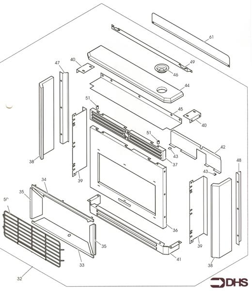 Exploded Diagram for FASCIA