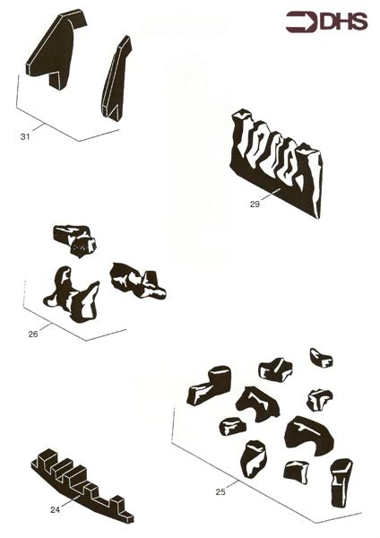 Exploded Diagram for COALBED ASSY